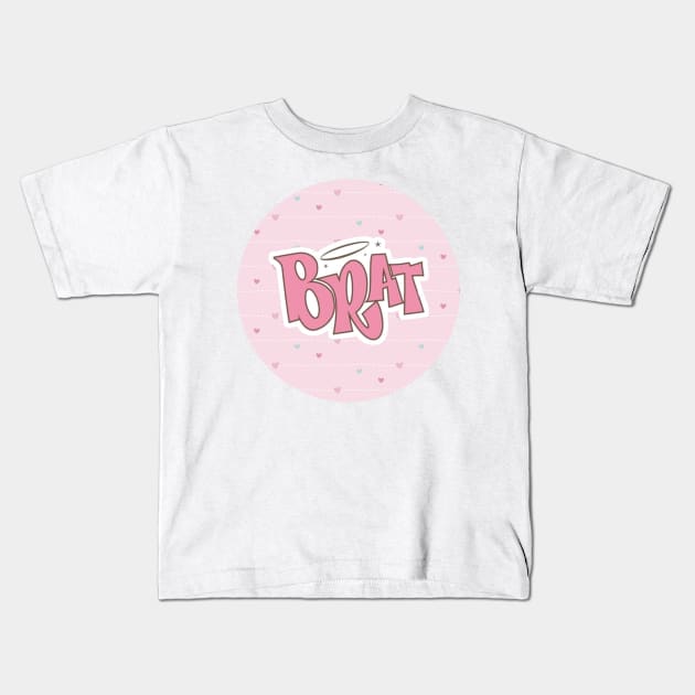 Brat Kids T-Shirt by VinylPatch